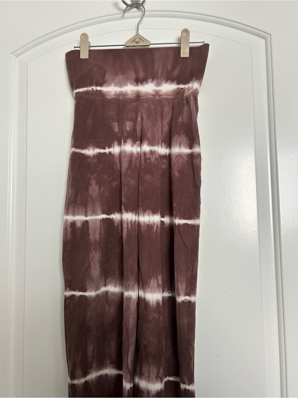 Frankie’s Bikinies Serena Flare Tie Dye Mid Rise Legging size M retro chic y2k - Picture 8 of 14